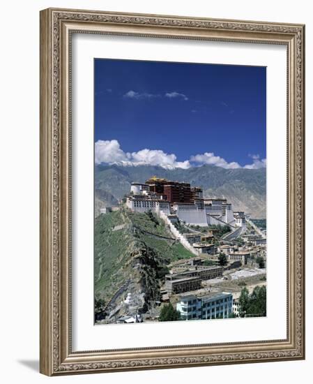 Potala Palace, Lhasa, Tibet-James Montgomery Flagg-Framed Photographic Print