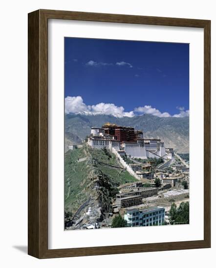 Potala Palace, Lhasa, Tibet-James Montgomery Flagg-Framed Photographic Print