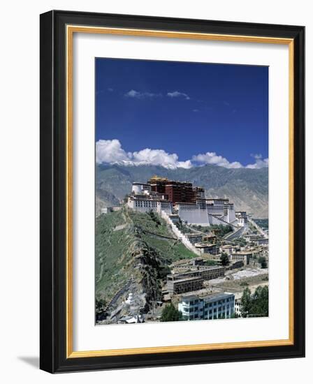 Potala Palace, Lhasa, Tibet-James Montgomery Flagg-Framed Photographic Print