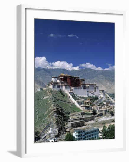 Potala Palace, Lhasa, Tibet-James Montgomery Flagg-Framed Photographic Print