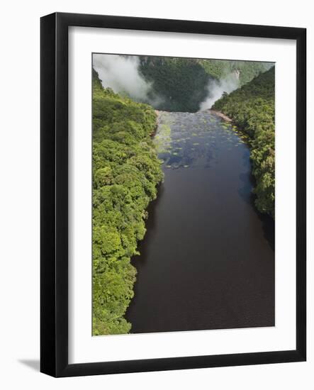 Potaro River Which Runs into the Essequibo River, Kaieteur National Park Rainforest, Guyana-Pete Oxford-Framed Photographic Print