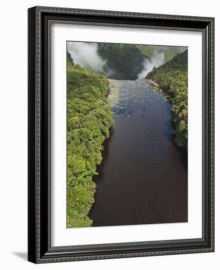 Potaro River Which Runs into the Essequibo River, Kaieteur National Park Rainforest, Guyana-Pete Oxford-Framed Photographic Print