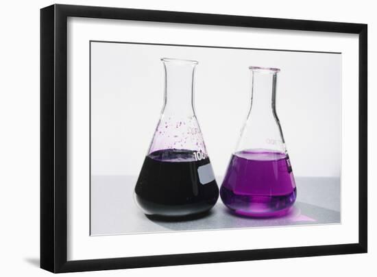 Potassium Manganate Solution-Andrew Lambert-Framed Photographic Print