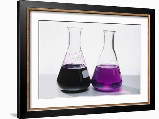 Potassium Manganate Solution-Andrew Lambert-Framed Photographic Print