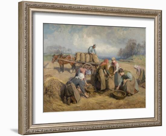 Potato Gatherers, Northumberland, 1903-Ralph Hedley-Framed Giclee Print