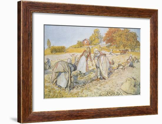 Potato Patch-Carl Larsson-Framed Premium Giclee Print