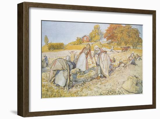 Potato Patch-Carl Larsson-Framed Premium Giclee Print