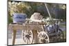 Potatoes and Cabbages in Cart, Crock and Shredder for Sauerkraut-Eising Studio - Food Photo and Video-Mounted Photographic Print