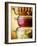 Potatoes, Red Cabbage & Meat in Glass Pots-Wolfgang Usbeck-Framed Photographic Print