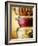 Potatoes, Red Cabbage & Meat in Glass Pots-Wolfgang Usbeck-Framed Photographic Print