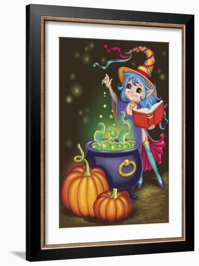 Potion Cooking-Olga And Alexey Drozdov-Framed Giclee Print