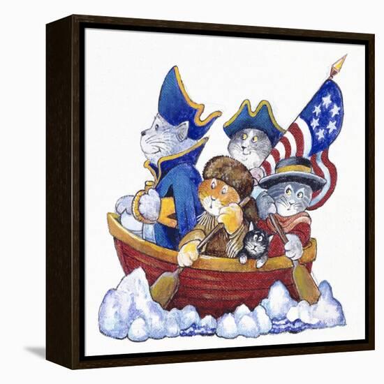 Potomac Cats-Bill Bell-Framed Premier Image Canvas