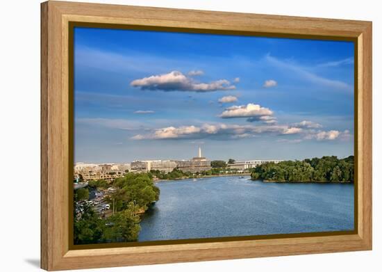 Potomac River, Washington DC-sborisov-Framed Premier Image Canvas