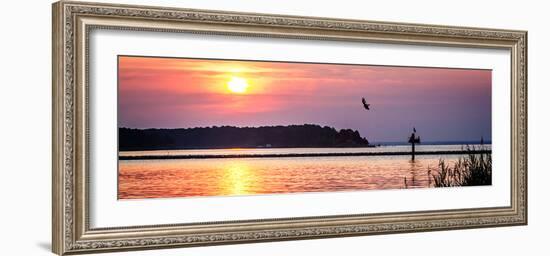 Potomac Sunset II-Alan Hausenflock-Framed Photo