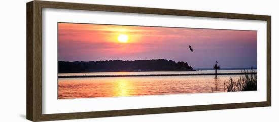 Potomac Sunset II-Alan Hausenflock-Framed Photo