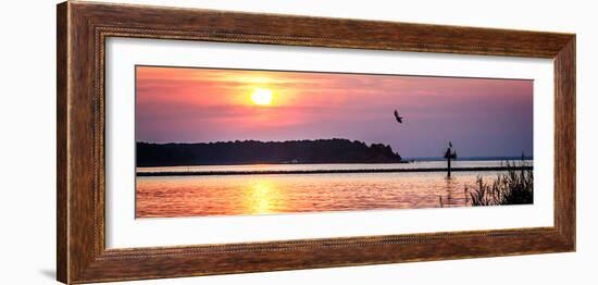 Potomac Sunset II-Alan Hausenflock-Framed Photo