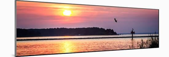 Potomac Sunset II-Alan Hausenflock-Mounted Photo