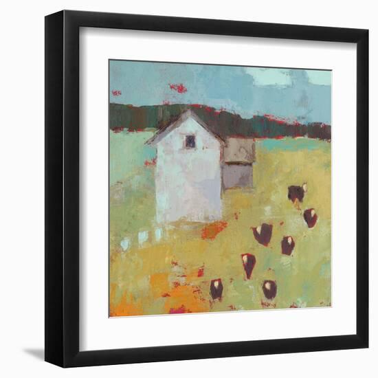 Potosi Barn-Sue Jachimiec-Framed Art Print