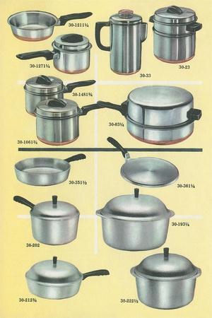 'Pots and Pans' Art Print | Art.com