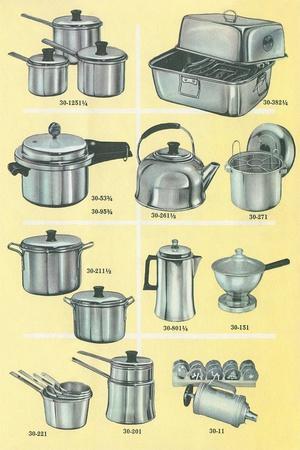 'Pots and Pans' Art Print | Art.com