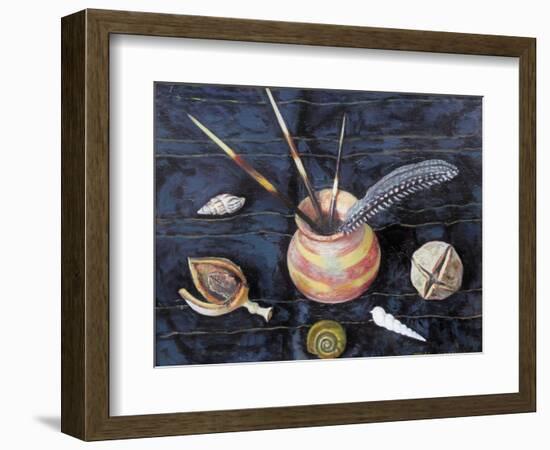 Pots and Pods 2012 (oil)-Tilly Willis-Framed Giclee Print