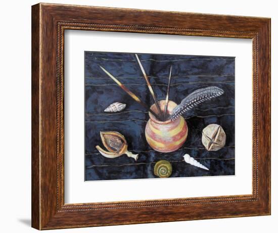 Pots and Pods 2012 (oil)-Tilly Willis-Framed Giclee Print