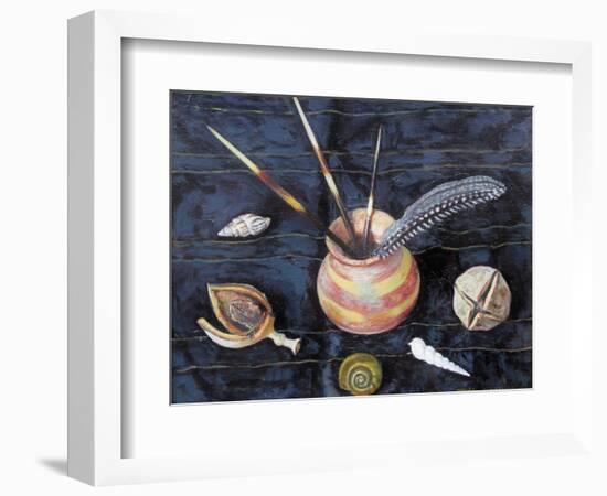 Pots and Pods 2012 (oil)-Tilly Willis-Framed Giclee Print