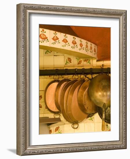 Pots in Kitchen, San Miguel De Allende, Mexico-Nancy Rotenberg-Framed Photographic Print