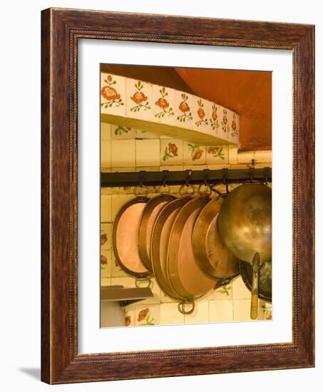Pots in Kitchen, San Miguel De Allende, Mexico-Nancy Rotenberg-Framed Photographic Print