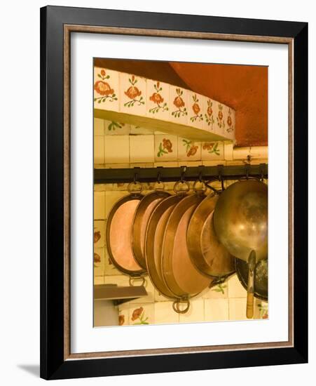 Pots in Kitchen, San Miguel De Allende, Mexico-Nancy Rotenberg-Framed Photographic Print