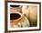 Pots on Display at Viansa Winery, Sonoma Valley, California, USA-Julie Eggers-Framed Photographic Print