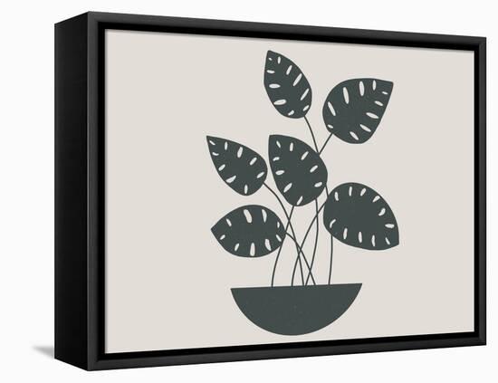 Potted Fern 2-null-Framed Stretched Canvas