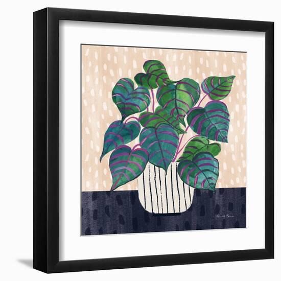 Potted Jewels I Abstract-Farida Zaman-Framed Art Print