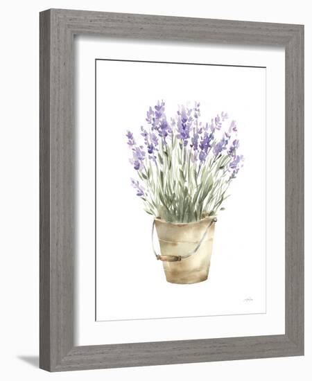 Potted Lavender-Katrina Pete-Framed Art Print