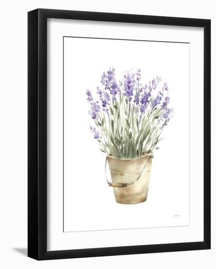 Potted Lavender-Katrina Pete-Framed Art Print
