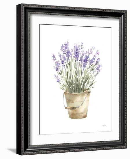 Potted Lavender-Katrina Pete-Framed Art Print