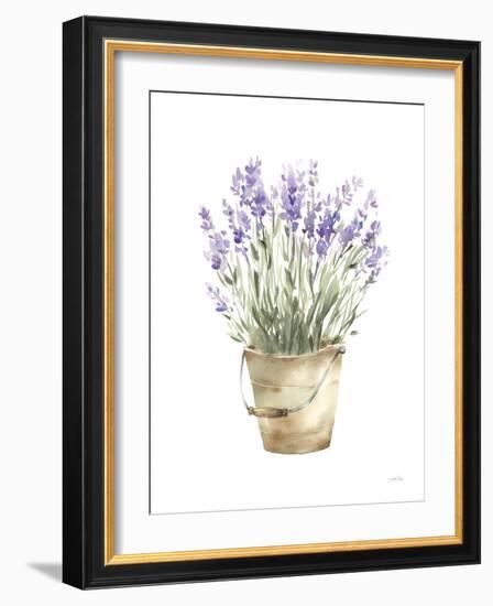 Potted Lavender-Katrina Pete-Framed Art Print