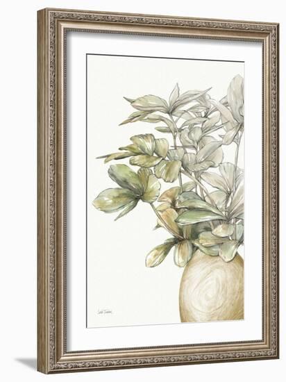 Potted Leaves II-Leslie Trimbach-Framed Art Print