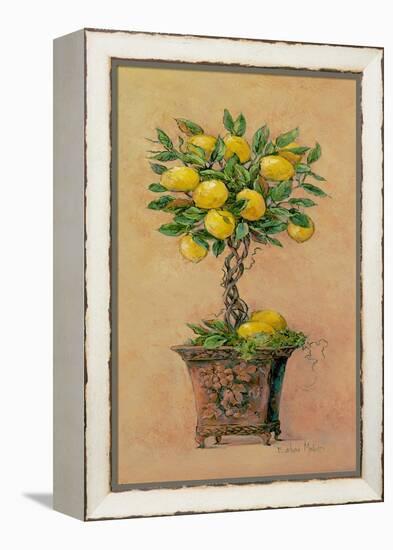 Potted Lemons-Barbara Mock-Framed Premier Image Canvas