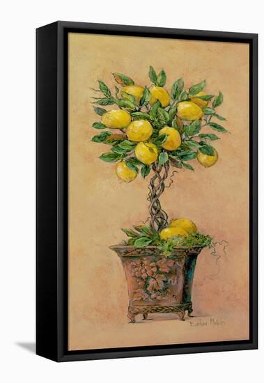 Potted Lemons-Barbara Mock-Framed Premier Image Canvas