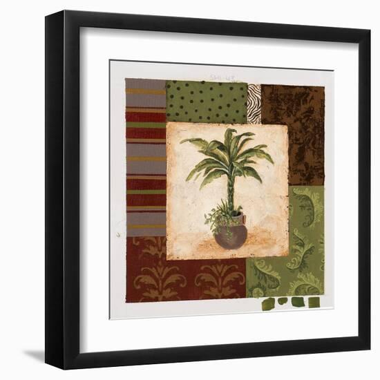 Potted Palm II-Pamela Desgrosellier-Framed Art Print