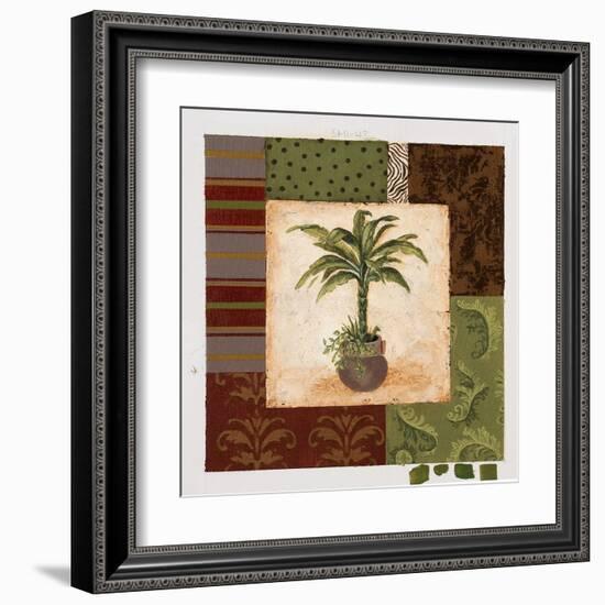 Potted Palm II-Pamela Desgrosellier-Framed Art Print