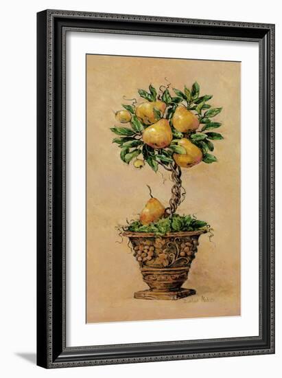 Potted Pears-Barbara Mock-Framed Giclee Print