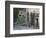 Potted Plants Decorate a Patio in Tuscany, Petroio, Italy-Dennis Flaherty-Framed Photographic Print