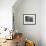 Potted Plants Decorate a Patio in Tuscany, Petroio, Italy-Dennis Flaherty-Framed Photographic Print displayed on a wall