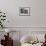 Potted Plants Decorate a Patio in Tuscany, Petroio, Italy-Dennis Flaherty-Framed Photographic Print displayed on a wall