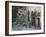 Potted Plants Decorate a Patio in Tuscany, Petroio, Italy-Dennis Flaherty-Framed Photographic Print