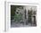 Potted Plants Decorate a Patio in Tuscany, Petroio, Italy-Dennis Flaherty-Framed Photographic Print