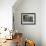 Potted Plants Decorate a Patio in Tuscany, Petroio, Italy-Dennis Flaherty-Framed Photographic Print displayed on a wall