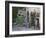 Potted Plants Decorate a Patio in Tuscany, Petroio, Italy-Dennis Flaherty-Framed Photographic Print